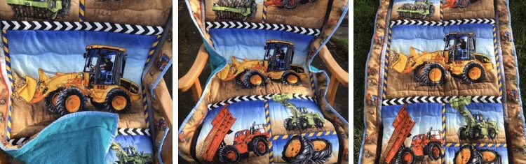 QuiltsforDreams's tweet photo. Diggers in a handmade quilted throw #handmade #diggers #jcb #boysroom #girlsroom #bespoke #quiltedthrow #quilt #yellowdigger #etsyshop https://t.co/RpRWnlNDWI #etsy #etsyseller #CraftBizParty #ukgiftam https://t.co/uvbRBKxNTG