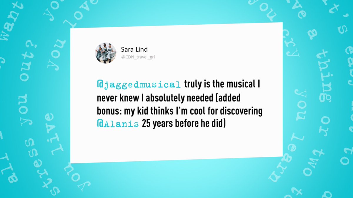 Jagged Little Pill tweet media