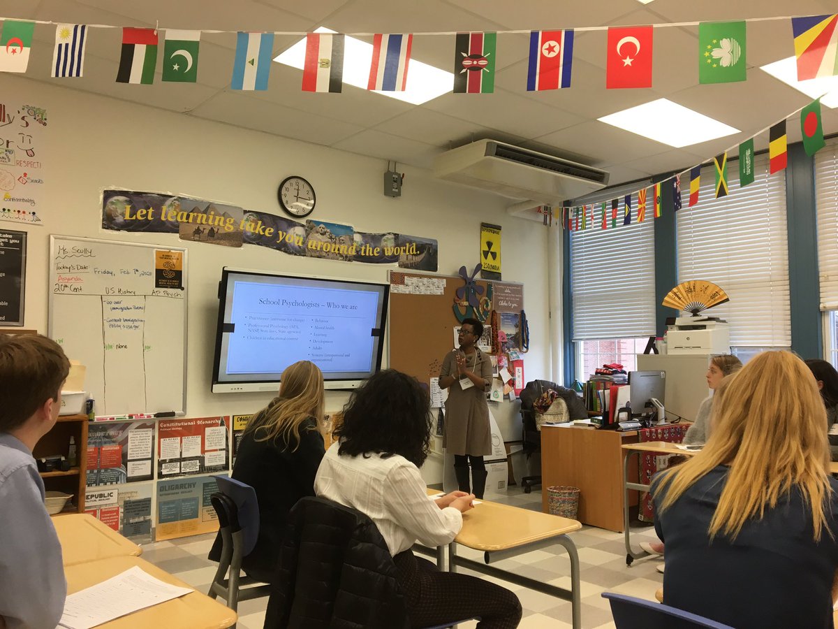 GuzmanMFS's tweet image. These Career Day presenters gave insights into the food science industry, how to become an attorney, and the role school psychologists play. 

They underscored the importance of resilience, of being life-long learners, and of developing your own vision of what success means.