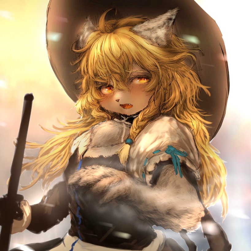 ケモ化魔理沙ちゃん 