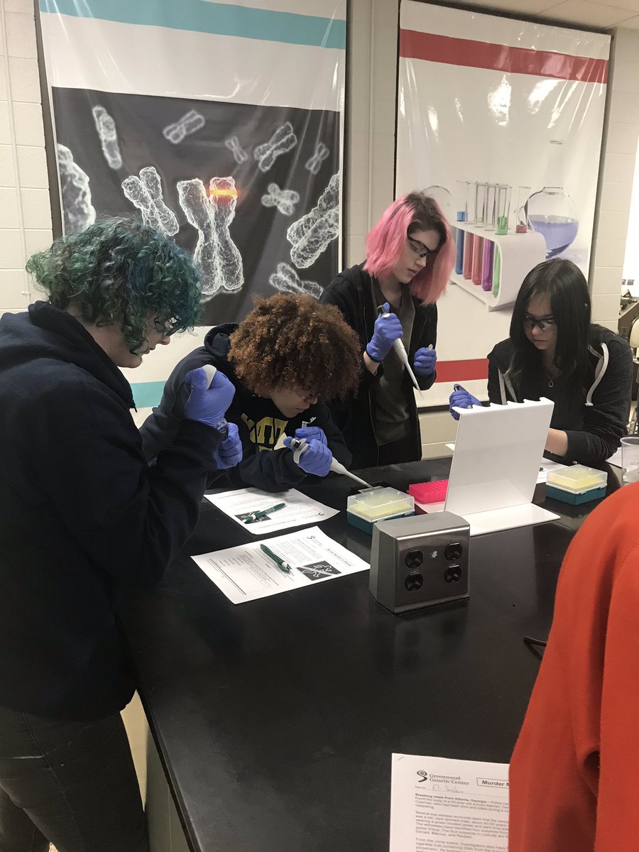 AP Bio enjoyed a great day of learning at the Greenwood Genetic Center! <a href="/Westside_A5/">Westside High School</a> <a href="/AndersonFive/">Anderson Five</a>