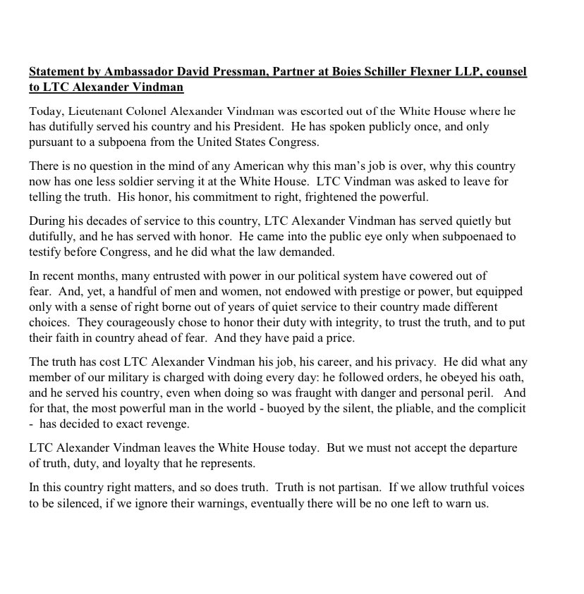 NatashaBertrand's tweet image. Full statement: