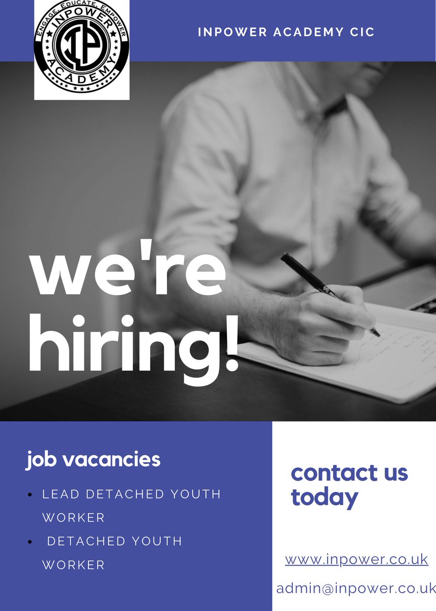 InPowerUK's tweet photo. For our new Violence Interupters (detached youth work programe) we are recruiting !!

If yourself or someone you know would suit this position please let us know

Follow the link for more info
 https://t.co/YLBvvtpCNb

@WolvesVSC https://t.co/LXMf00un6J