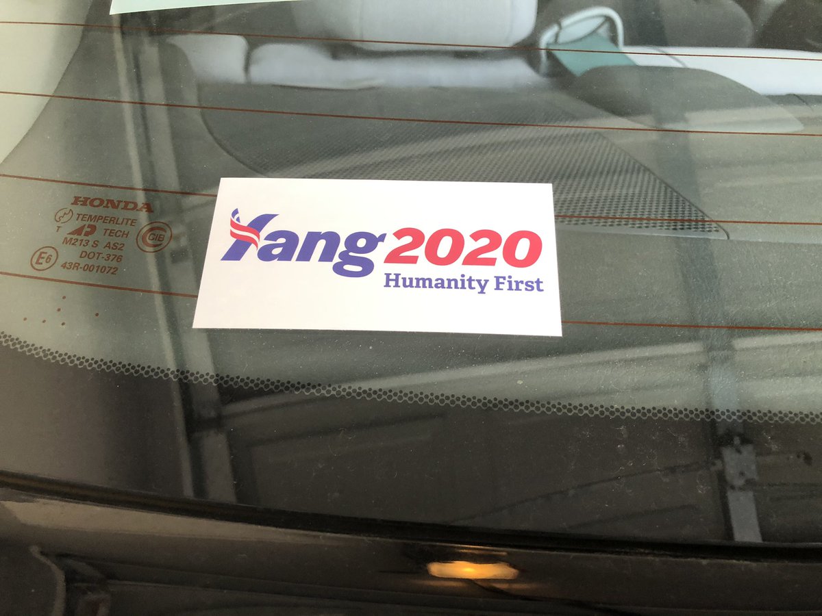 I may be the only libertarian in my mainly republican family, but it’s not stopping me from supporting @AndrewYang for President of the United States! #YangGang #YangGangLove #AndrewYang2020