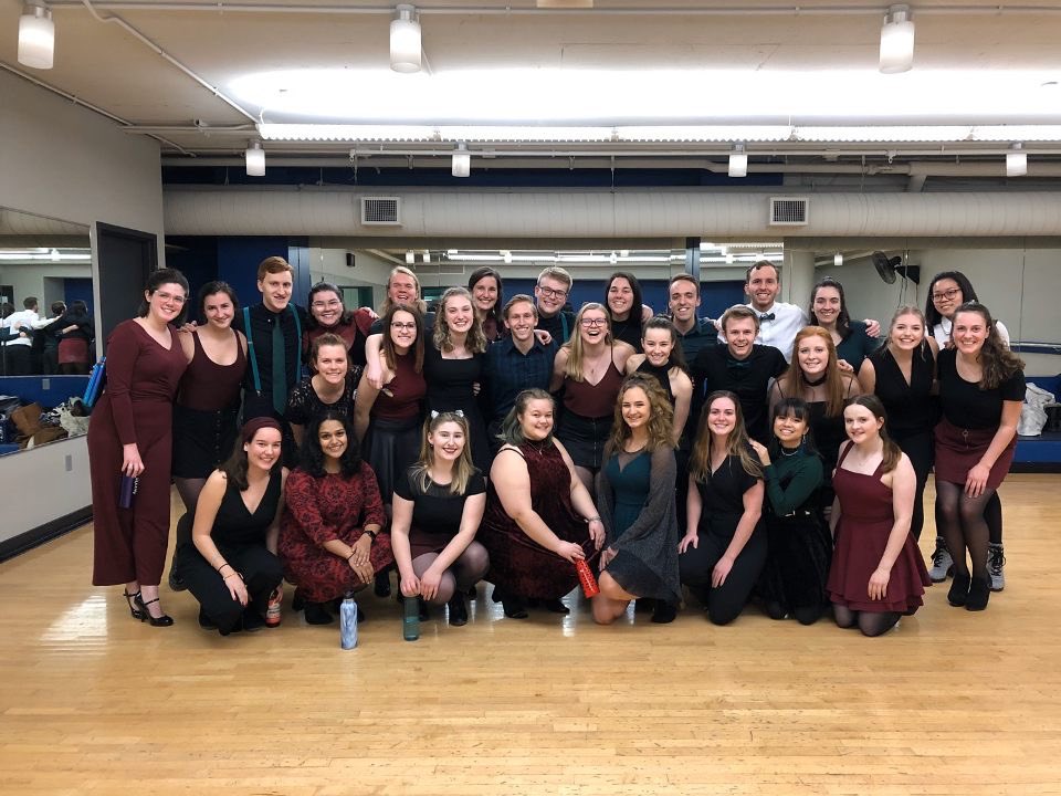 So much fun having a mini showcase with the lovely ladies of <a href="/BAR_acappella/">Beyond All Reason</a>!!!
I think <a href="/varsityvocals/">Varsity Vocals</a> has some pretty high quality performances coming tomorrow! #ICCA