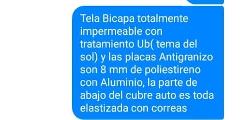 Mir__ii's tweet photo. @MeteoBA Paso el chivo ya que dijiste granizo.. vendo Funda Antigranizo!! Muy buena calidad y precio baratos!!! https://t.co/khTNGlLmJx