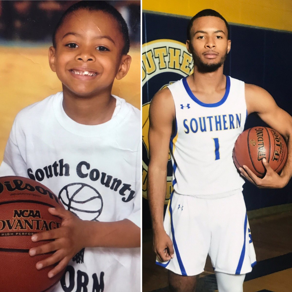 IamKeonte's tweet photo. BASKETBALL SENIOR NIGHT IS FINALLY HERE! 13 years later...ππ
From #SCYA to @SouthernAAhoops https://t.co/TvsTH05GDn