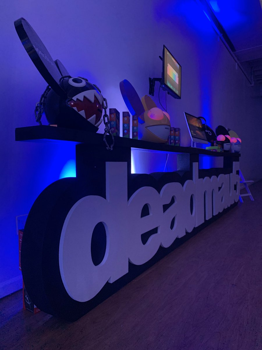 NYC! the pop up shop opens in 5mins! deadmau5 is down doing signings from 3-5pm today AND tomorrow. come say hi! we’re at 260 Johnson Ave, Brooklyn. see ya soon :D