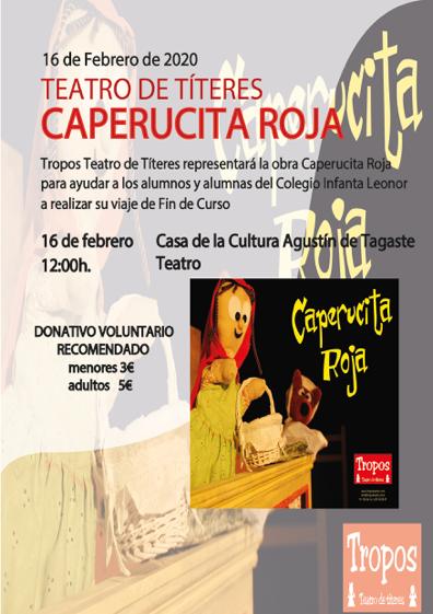 cpb_ileonor's tweet photo. 🤔¿Una mañana de Domingo y no sabes que hacer?. Vente con nosotros a disfrutar del Teatro de Títeres CAPERUCITA ROJA con @Troposteatro . Actividad pro-viaje final de curso de alumnos de 6º Primaria. ¡Animate!🎙️🎁🎊🎉 https://t.co/GTzzVZ1gXn