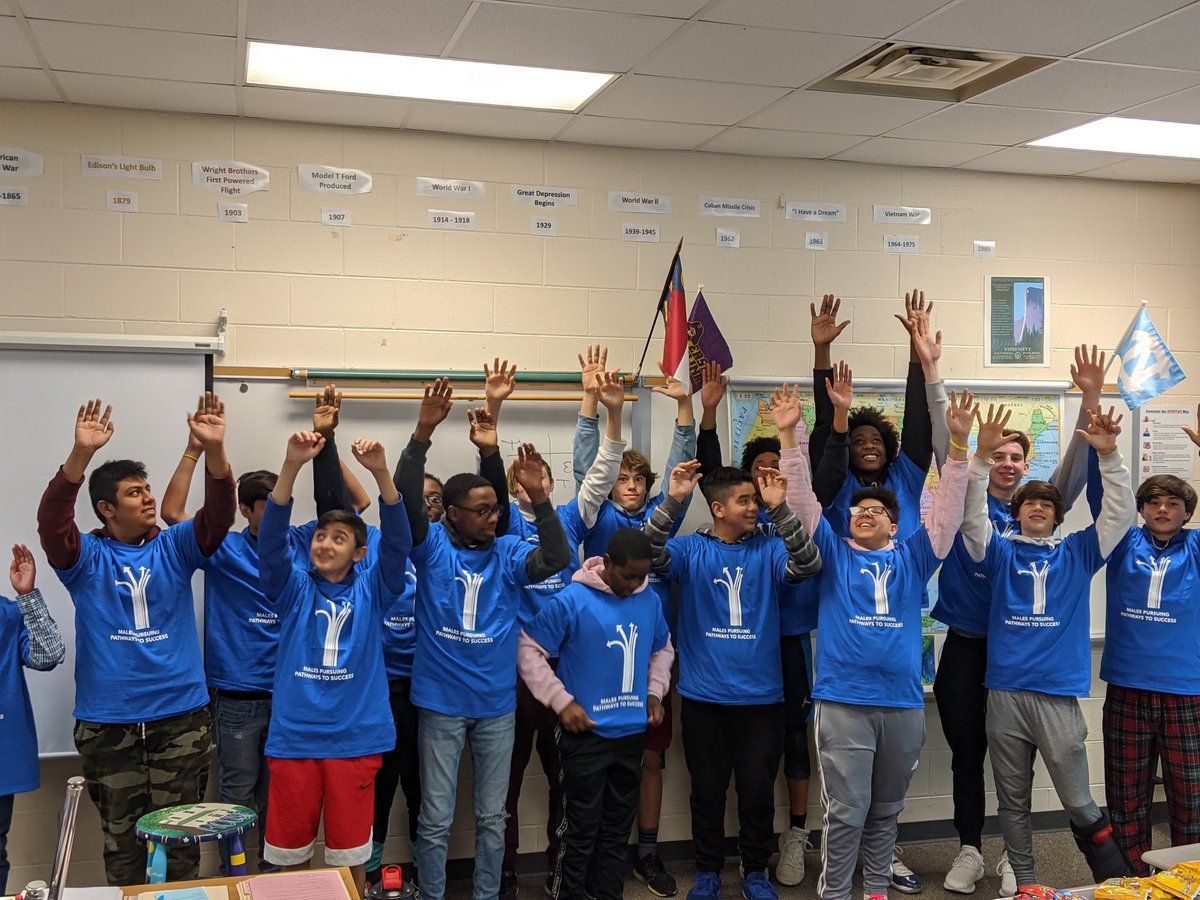 kerribridges's tweet photo. So proud of my pathways gentlemen! Huge shout out to our partnership with Wake Tech Community College.#salempathways #salemproud https://t.co/hDOIlpP5Pg