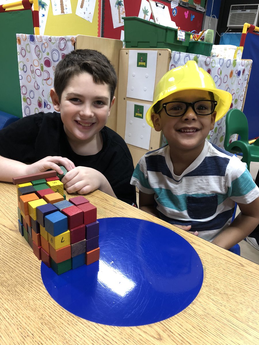 missavallone's tweet photo. We had so much fun building houses to see if “the big bad wolf” could blow them down! Thank you to our 3rd grade helpers! @sarablarr https://t.co/154EFMH3pB