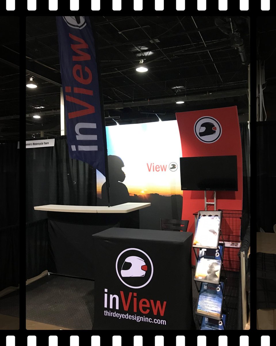 3rdEyeDesign's tweet photo. Ready for the start of the Chicago Progressive International Motorcycle Show - just a few hours away!  #IMS #MotorcycleSafety #AlwaysBeSeen https://t.co/LVkOZS3fur