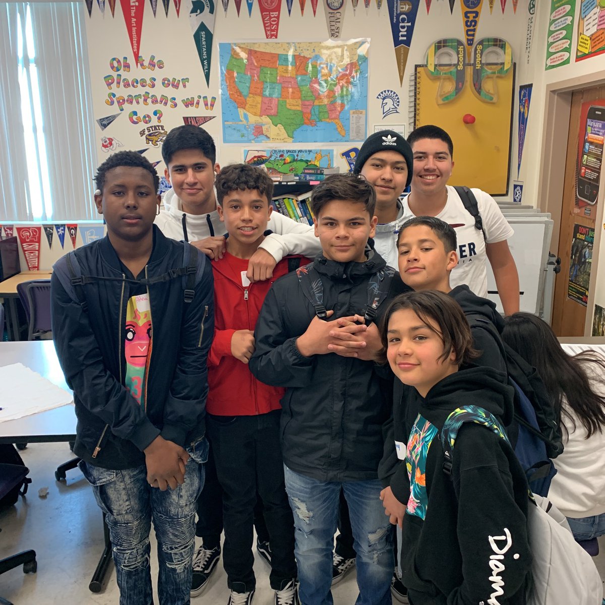 JHillsAVID's tweet photo. @jhillshs @FUSD_TrumanMS It was AWESOME meeting our new Spartans this week! #classof2024 #Jhillsway @iborganization @RIMSAVID @AVID4College @ibmyp https://t.co/6gXhrlWP96