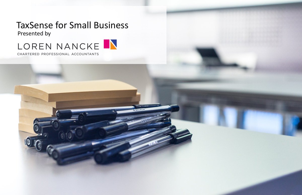 lorennancke's tweet image. Registration is now available for the next #TaxSense seminar at @SmallBusinessBC on Tuesday, February 11th from 1:00 to 4:00 pm. Secure your spot here: ow.ly/AVDy50xZmVi