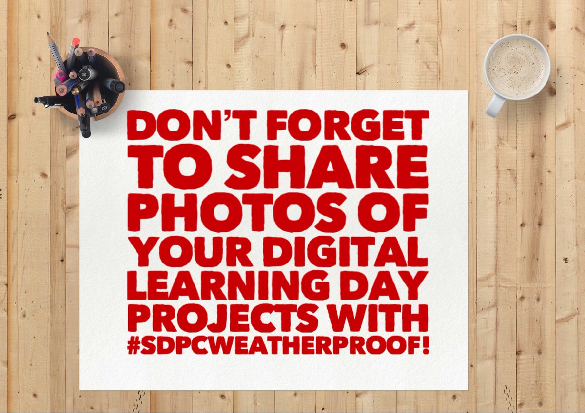 PickensSchools's tweet photo. We’d love to see pictures of students completing their Digital Learning Day projects! Share with the hashtag #sdpcweatherproof! https://t.co/ZsSiTts2aB