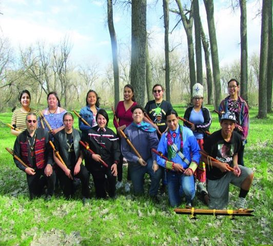 prairieedge's tweet photo. Saturday, February 15, 2020 We will be hosting the much anticipated album release by the Pine Ridge Flute Society or Waziahanhan Siyotanka Okolakiciye. Will Peters and his flute group will be joining us to live perform selections from their new album. @KILIradio #PrairieEdge https://t.co/M2wvx47dDg