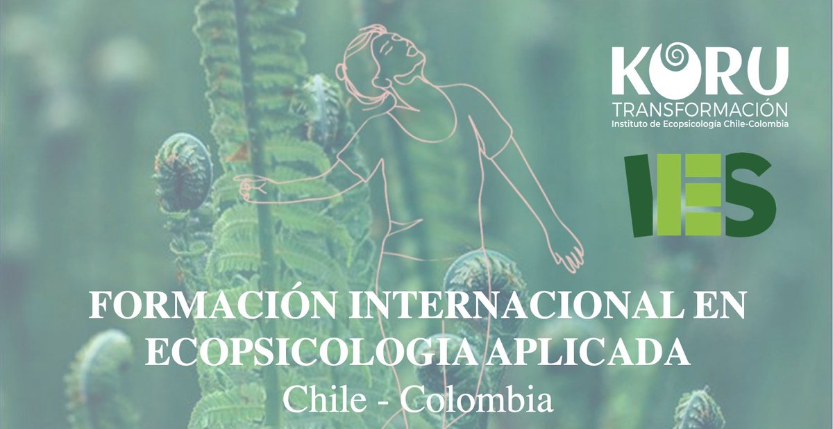 KoruEspiral's tweet photo. Formación en Ecopsicología Aplicada #IES #Chile #Colombia #Ecotuning Training https://t.co/akxhtVgLnK https://t.co/4zxwoOCOcq