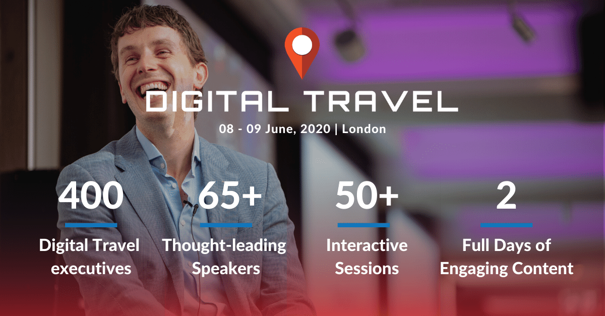 400 digital travel executives, 65 thought-leading speakers, 50 interactive sessions and 2 full days of engaging content in the centre of London! Don’t miss out on Europe's biggest travel conference. Check out our agenda to find out more: bit.ly/2TS45tU

#digitaltravel