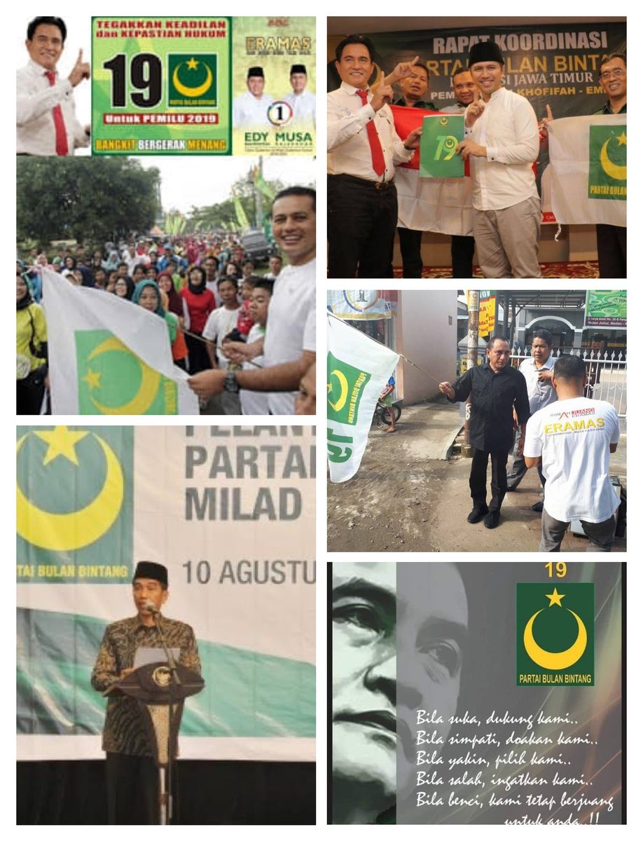 pbb2024's tweet photo. Yth @RahmayadiEdy @ijeck09 @EmilDardak @ridwankamil @KhofifahIP dan Bpk/Ibu kpl drh

Mhn diingatkan Bpk/Ibu jk adm medsosnya srng lp post ucpn slmt k PBB tdk sprti ke parpol lain. Sprt acr plntkn pngrs PBB yg dihadiri Pres. @jokowi dan Wapres @Kiyai_MarufAmin. Cc: @Yusrilihza_Mhd https://t.co/nKqUiScXul