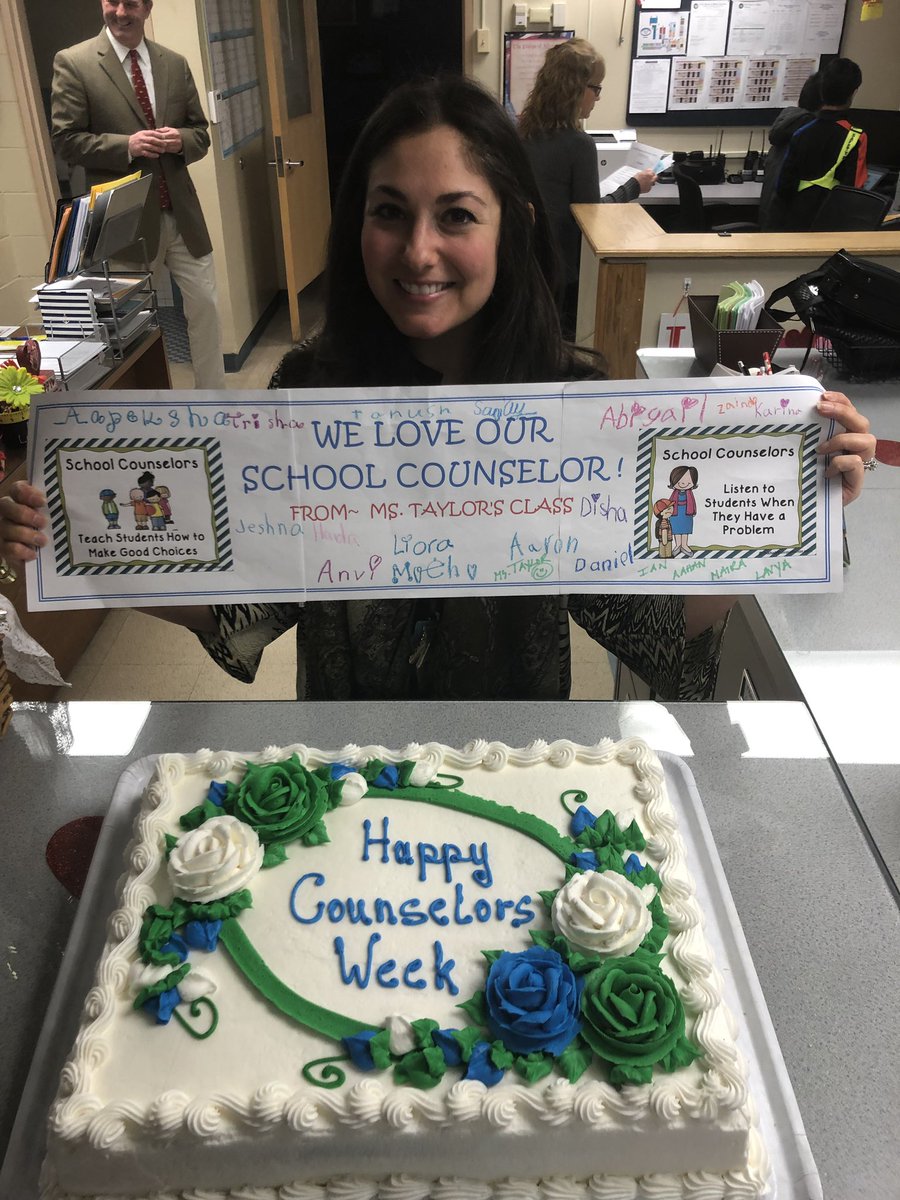Celebrating School Counseling Week! So appreciative of all the amazing students and staff that I have the opportunity to work with every day!