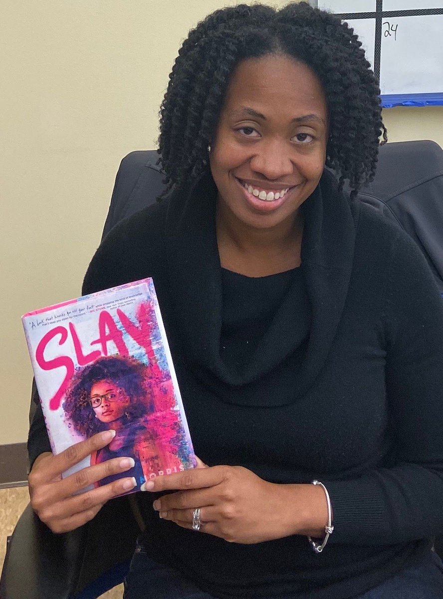 sbickmore55's tweet photo. Morgan Jackson starts February with a fantastic Weekend Pick. Slay by Brittany Morris. You can read Morgan's annotation and all others at this link: https://t.co/APxANCFrYl, @BrittneyMMorris, #yawednesday, @yaloveblog, #YALit,, @ncte, @unlv, @unlvcoe, @ALANReview, #YACritical, https://t.co/b8rw4DJRBc