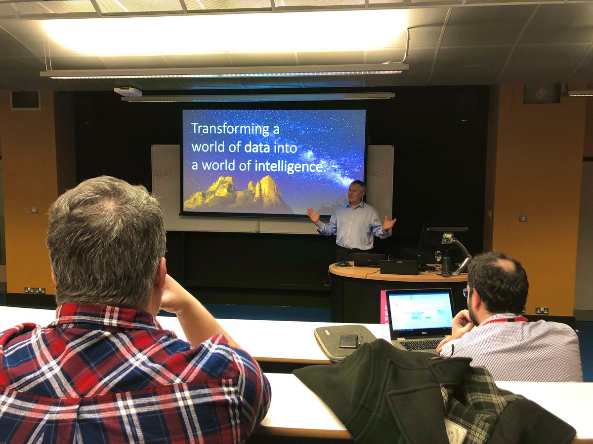 Thank you to Steve Ludlow from <a href="/SASsoftwareUKI/">SAS Software UKI</a> who gave an excellent demo of SAS Viya and its Data Science capabilities today <a href="/UniSouthWales/">University of South Wales</a> #Exciting #DataIntoAction <a href="/usw_maths/">USW Maths</a> <a href="/PennyHolborn/">Penny Holborn</a>