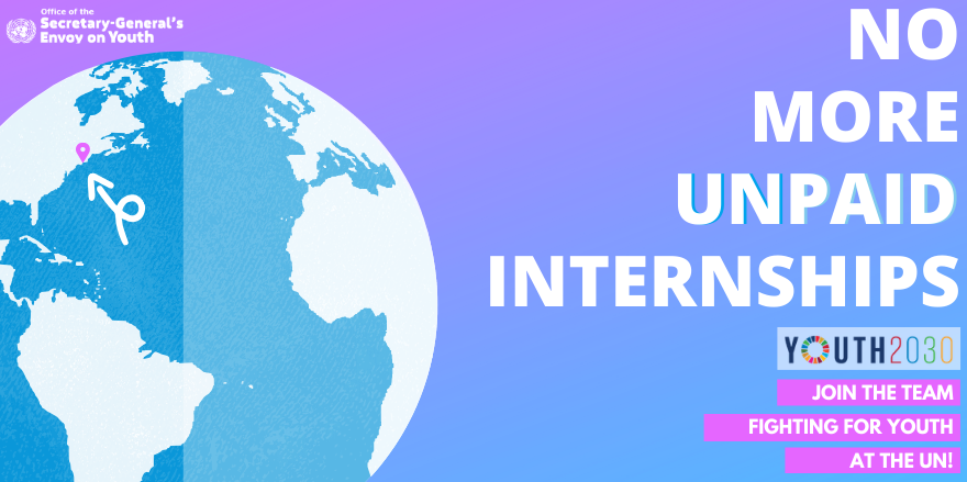 oppsforafricans's tweet photo. UN Envoy on Youth No more unpaid #Internships #Fellowship Program 2020 for young Professionals (Paid Fellowship @UN Headquarters in New York, USA ) @UNYouthEnvoy @UNVolunteers https://t.co/nLqcAiQb5t https://t.co/JAyiRwQQ0r
