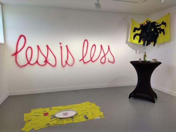 Dirk_Lauwers's tweet photo. Zonder kunstenaars geen kunst. less is less (Luc Deleu). #MHKA #NICC #lessisless https://t.co/toQi6G9gzV