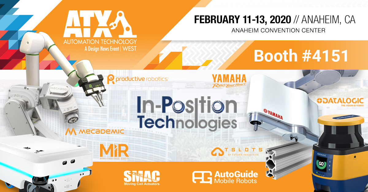 InPosition1's tweet image. In-Position Technologies is exhibiting at the #ATX2020 Event in Anaheim, CA beginning on February 11-13. Don't miss this opportunity to see these amazing demonstrations led by the California IP Tech team

Learn more and register by clicking below:
iptech1.com/events