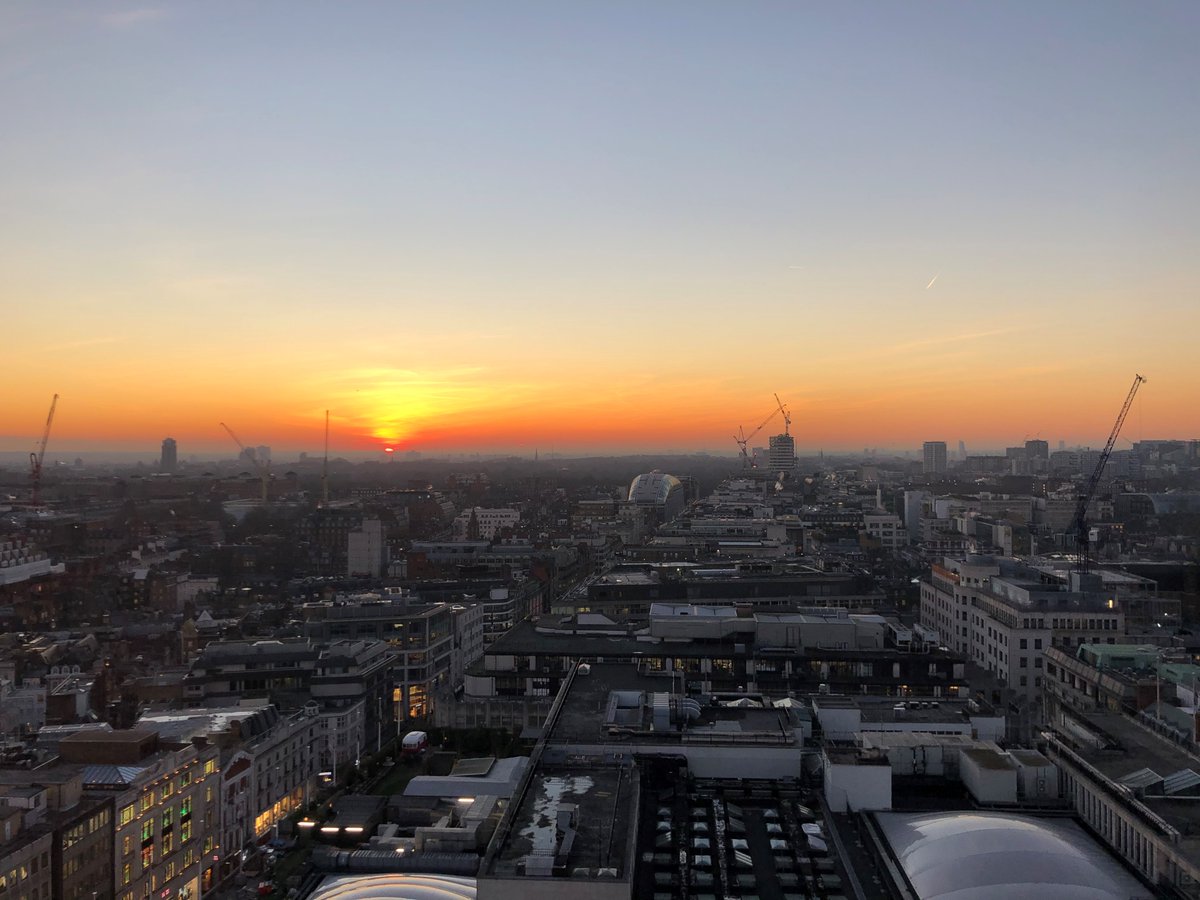 Sunset over London Town