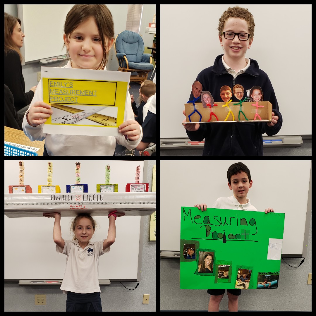 MicheleShapiro's tweet photo. Creative measurement projects using inches and feet #davis3 https://t.co/RIxqx8wGsv