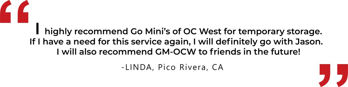 Looking good #GoMinis of #OrangeCounty! Keep up the great work, one container at a time!