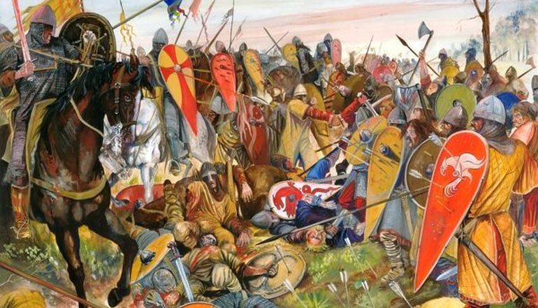 Battle Of #Hastings: The Armies And Tactics realmofhistory.com/2020/02/06/12-…
