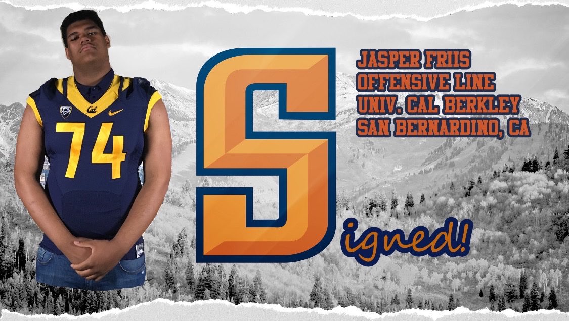 SnowCollegeFB's tweet photo. 6โ7 345lb OL is originally from Germany, joins @SnowCollegeFB as a transfer from Cal-Berkeley and is already on campus! Move-eeeemm!
#BadgerBlock #BiggerBadgerBlock
#ClassOf2020 ๐ https://t.co/dCI3kb2eUU