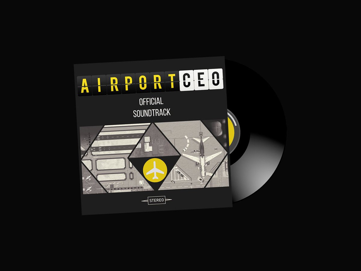 Looking for some new tunes this weekend? We've got you covered with last week's release of the official Airport CEO #soundtrack! You can either get it via #Steam: store.steampowered.com/app/1203790/Ai… or listen to it now on #Spotify: open.spotify.com/album/3C3wd3Ag… 🎵🎧✈️