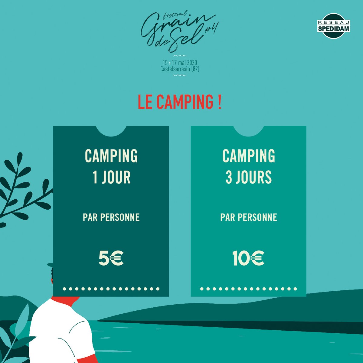 ▪  C A M P I N G ▪
Pas envie de reprendre la route après les concerts ?
Pas de problème !
Le Festival Grain de Sel vous propose un camping ! 

#gds2020 #occitanie #tarn #garonne #festival #graindesel #musique #concerts #festivalgraindesel #music #livemusic #musicfestival