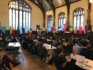 ChurchillHUMS's tweet photo. Great to see our students attending the Model United Nations Conference at Bristol Grammar School. Well done to Max Walker for winning Best Junior Delegate in the Security Council🏆🌍 https://t.co/yDXOCIXOv6