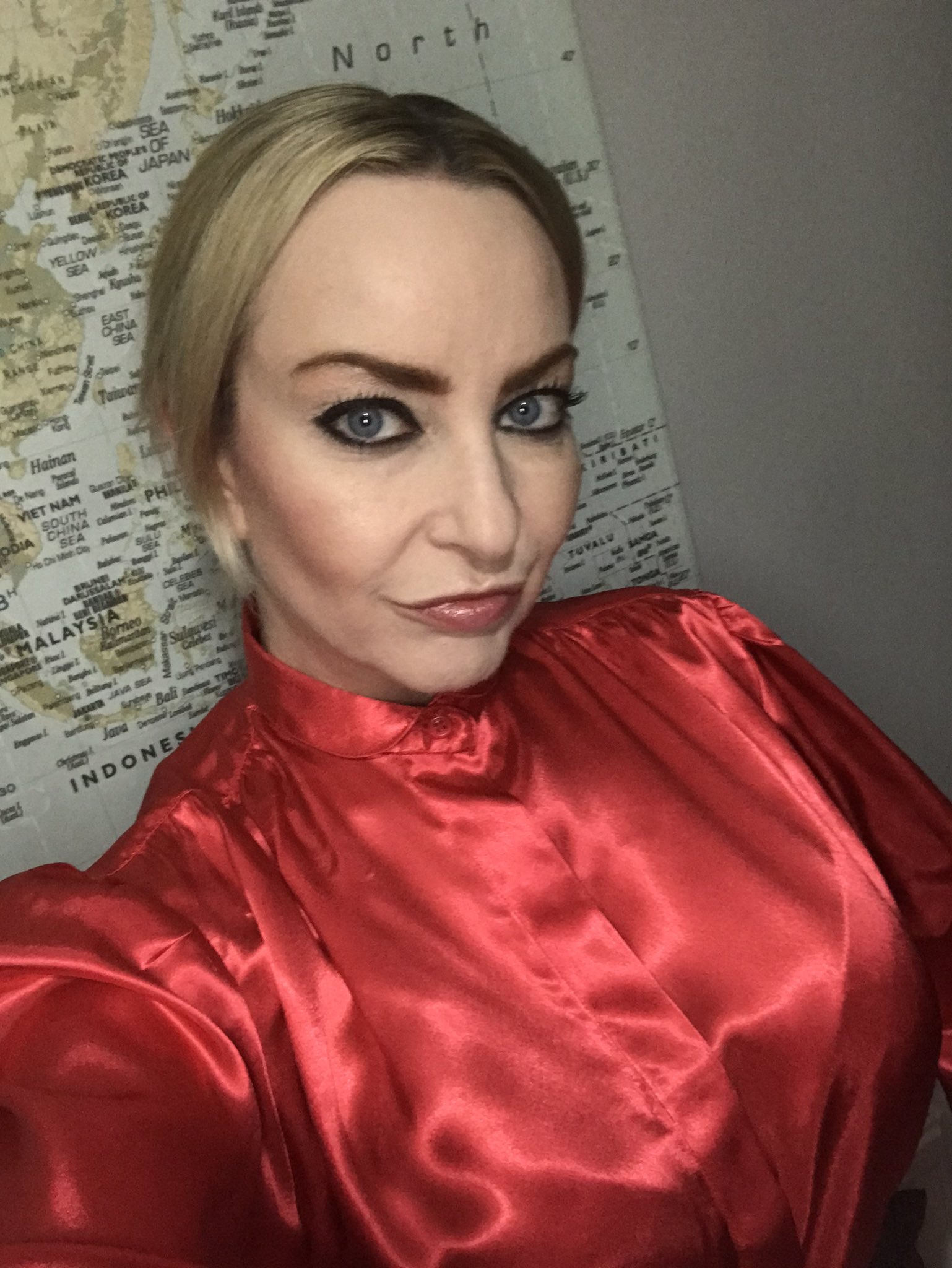 TW Pornstars - Miss Jessica Wood. Twitter. #Headmistress #caning today in #red #silkblouse. 5:27