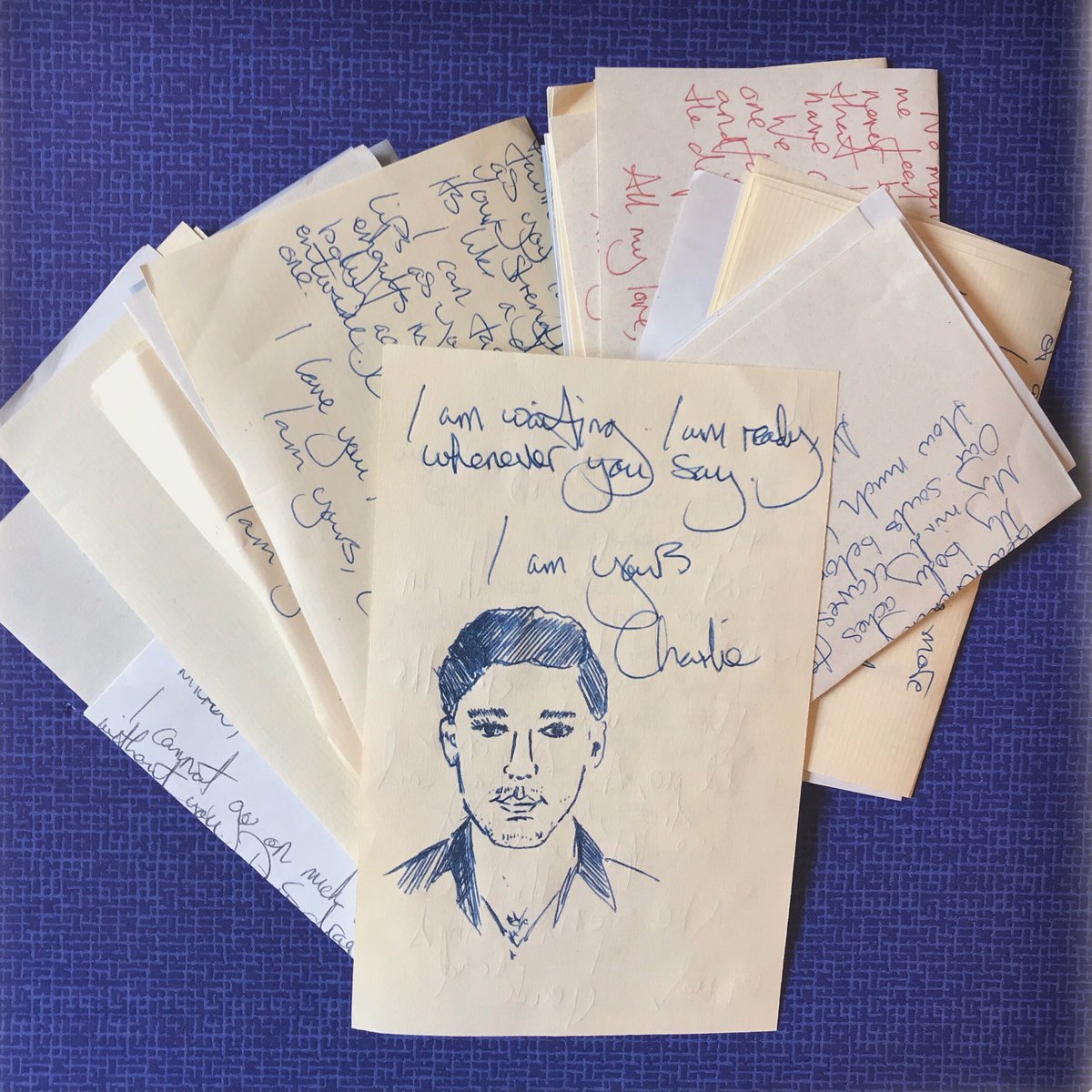 The Ink Factory (@theinkfactory) on Twitter photo It’s the month of love. 
February 1979. Letters from Charlie to Michel. #TheLittleDrummerGirl It’s the month of love. 
February 1979. Letters from Charlie to Michel. #TheLittleDrummerGirl