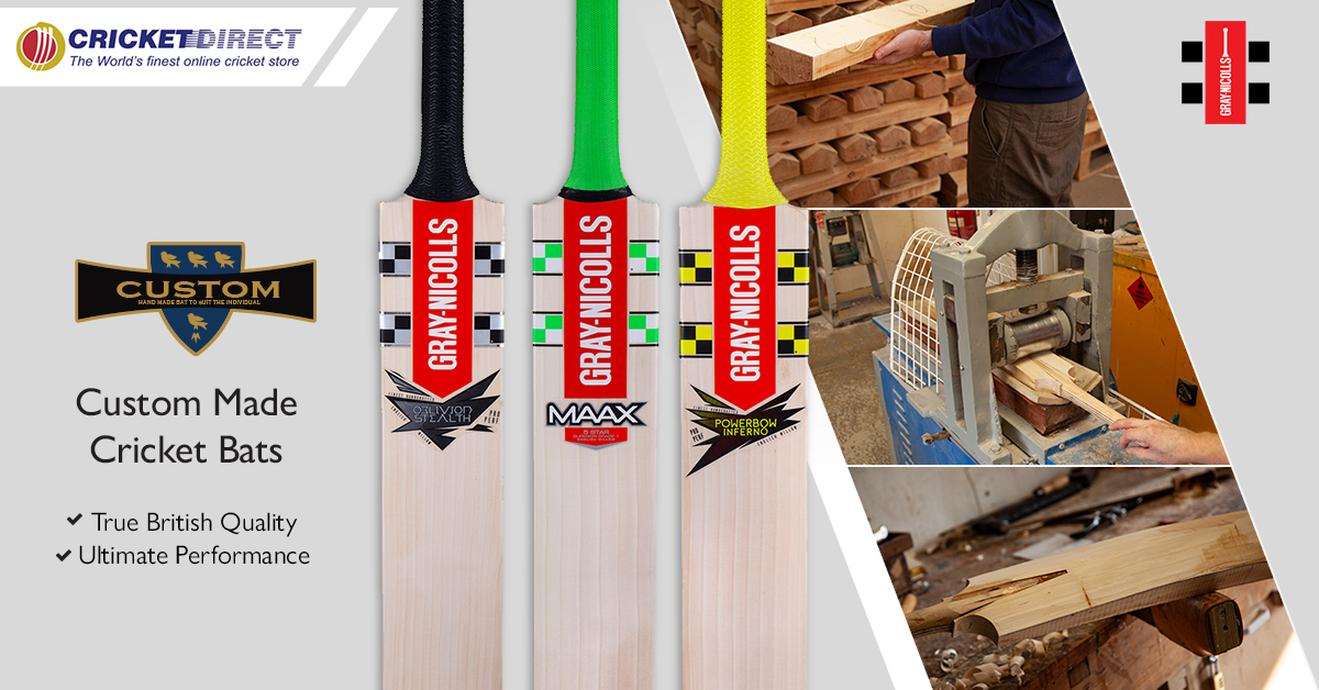 CricketDirect's tweet photo. Buy Gray-Nicolls Custom Made Cricket Bats exclusively from Cricket Direct – an ultimate performance cricket bat tailored to your requirements.
#GrayNicolls #GrayNics #CustomMade #OblivionStealth #PowerbowInferno #Maax
https://t.co/a8XIAr6wq8 https://t.co/nKx6tosM4z