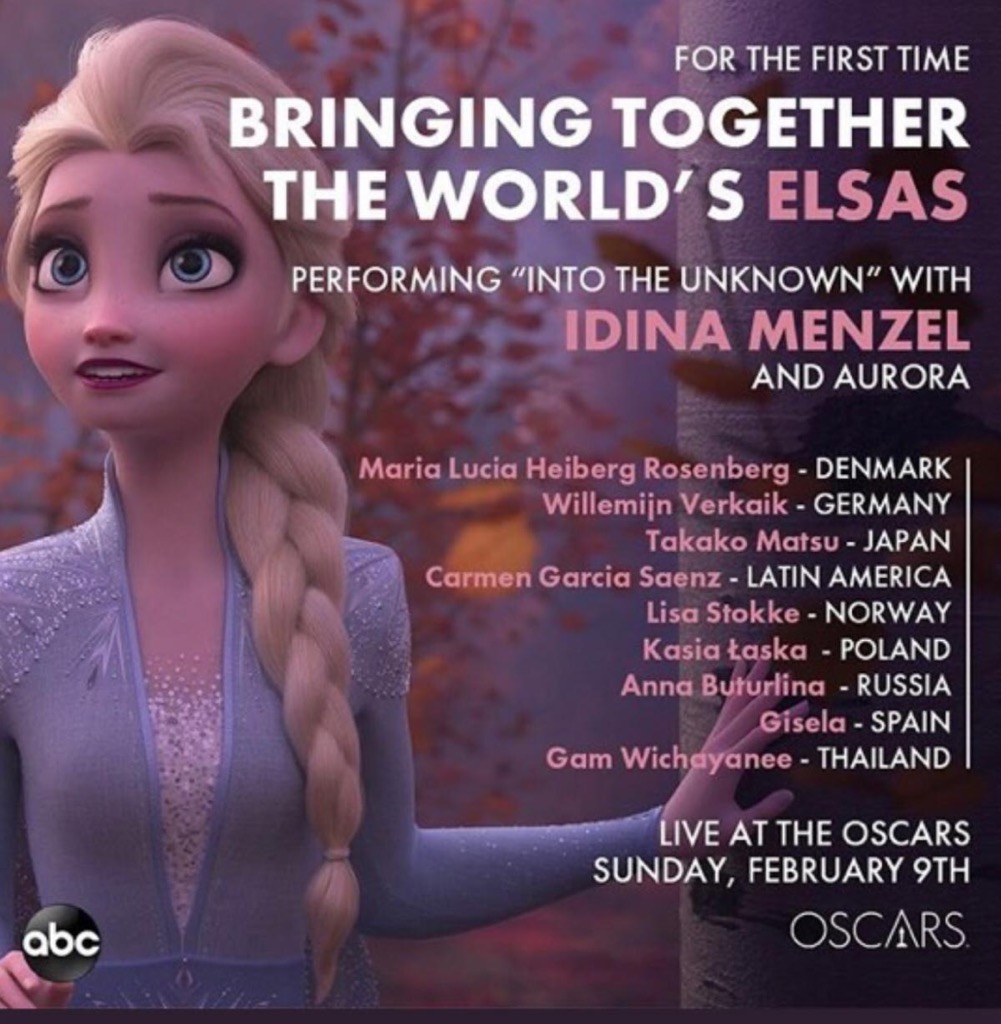 🤩🤩🤩 #oscarsopfox #Oscars2020 #frozen2 #intotheunknown