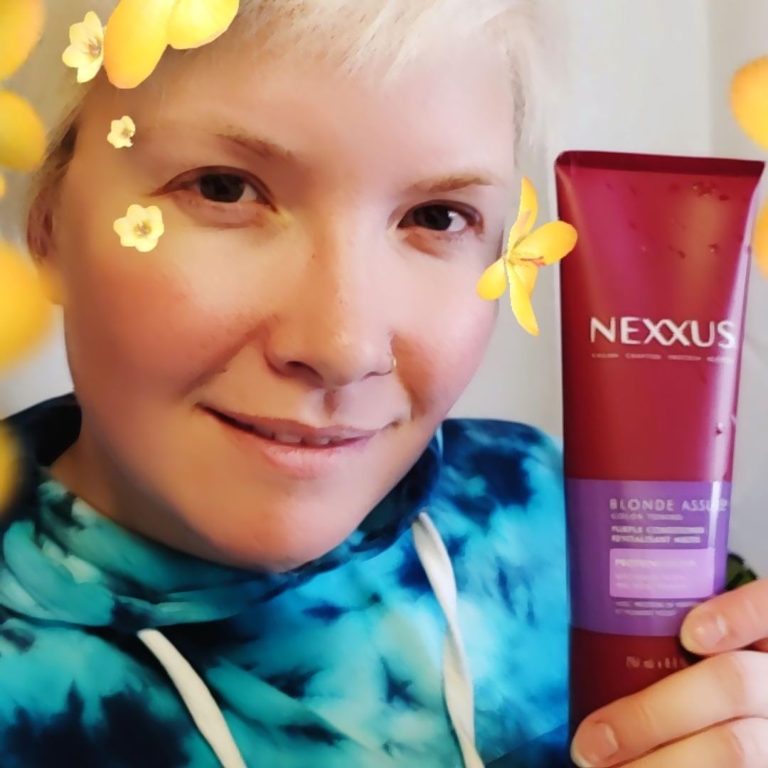 agdisch's tweet photo. Loving how well this works!
#gotitfree #Nexxus #blondeassure https://t.co/IVqnYLHgte https://t.co/fKITRIJTsh