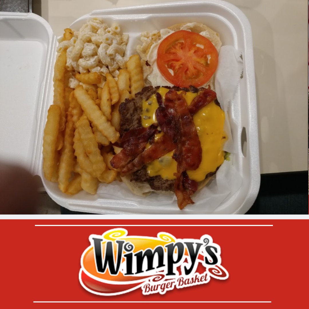 WimpysBurgerBas's tweet photo. There aren't many things as good on a cold Friday as a delicious, hot burger!

Come fill up and stay warm today! https://t.co/LAsoGyWaPx