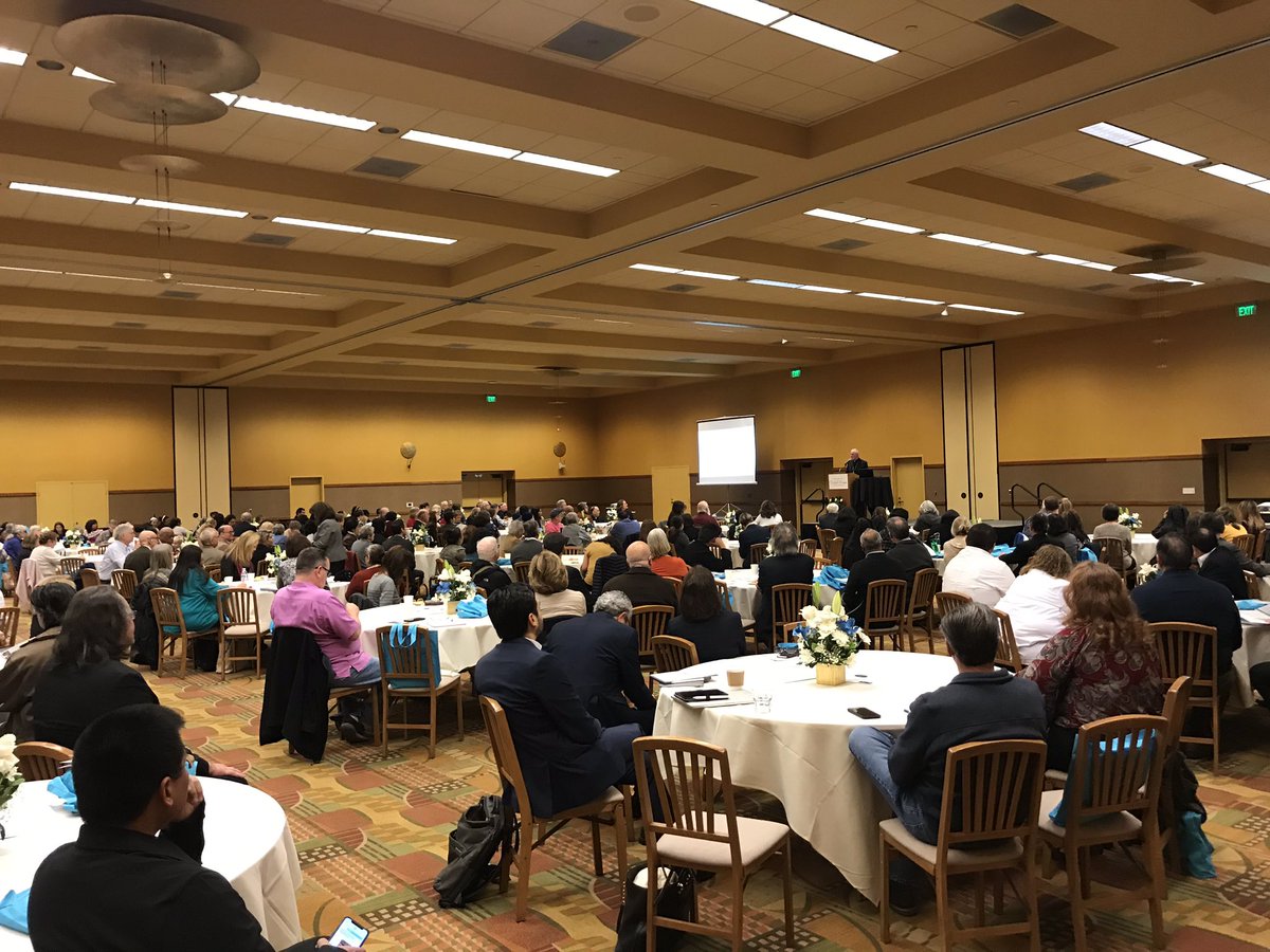 ahareyan's tweet photo. 300+ Angelenos kicking off Caring for the Whole Person conference with the Archdiocese of LA @psjh #wholepersoncare https://t.co/FQuf0uVo2s