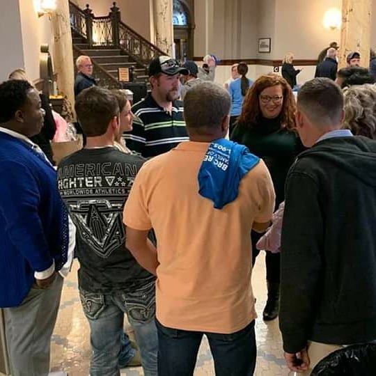 rechpauline's tweet image. The Drug war is a huge pipeline fueling mass incarceration...Get Educated...Get Informed...from all experts...Recovery Day at MS State Capitol had many my favorites on the frontlines,  #EndItForGood, Christina Dent, #MississippiLEAD, Angela Mallette!! #GetInvolvedMS #Solutionist