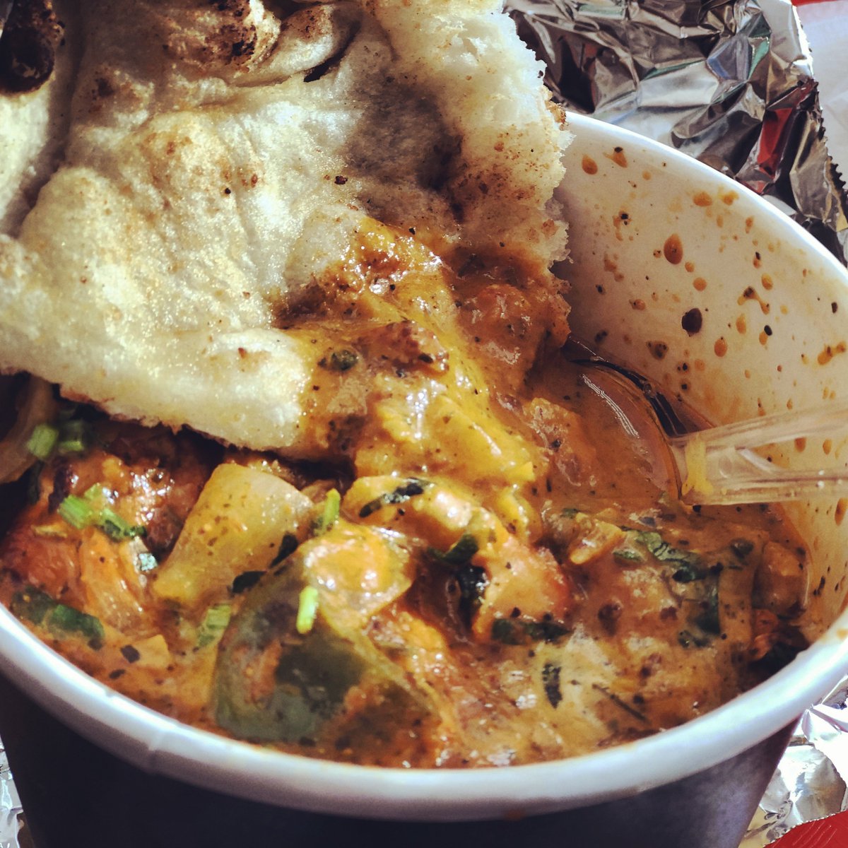 EatHolyCow's tweet photo. Our most popular special is available until Sunday... Chicken Tikka Masala 🤤 - Tender marinated boneless skinless chicken pieces grilled in the tandoor and served in a delicious creamy, sweet mildly spiced gravy. Choice of naan or rice. #Timmins #eatlocal #notafranchise #fresh https://t.co/KCPQeHTxNB