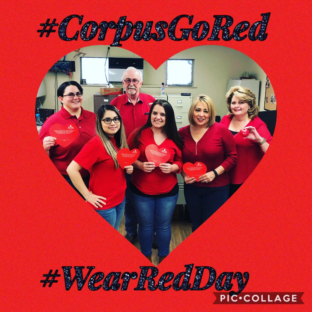 ahanewmexico's tweet photo. Thank you to Bay, Ltd. Heart 'N' Sole Walk team for wearing red today in support of National Wear Red Day!
#NWRD #WearRedandGive #CorpusGoRed https://t.co/Yv09oRzc3y