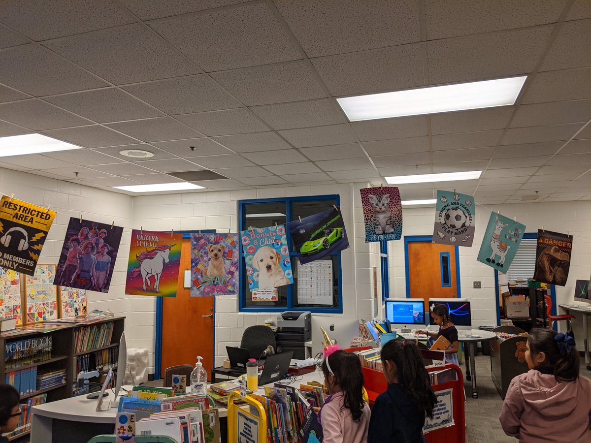 DLMediaCenter's tweet photo. The Scholastic Book Fair is BACK!!!  New books and fluff items that fit our Jungle theme!  Roar!!!  So, come on down to the learning commons @DLMediaCenter @DunleithES where there is sure to be something for everyone on any budget.  #excited #lovetoread https://t.co/x6DfKaCkCM