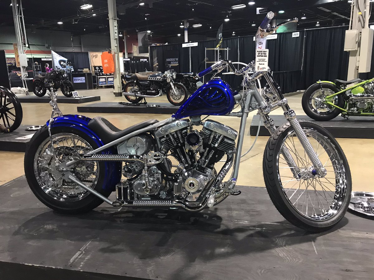 MotorcycleShows's tweet photo. Join us at #ChicagoIMS to check out the rolling work of art at the J&P Ultimate Builder Custom Bike Show! #MediaDay https://t.co/KJVJFEhyfe