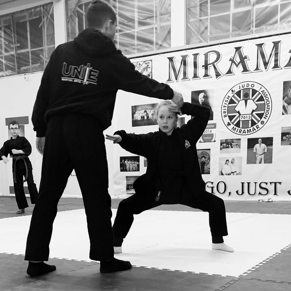 MartialUnite's tweet photo. Miley has been smashing it in trad kata class with Louie. Can’t wait to see her compete in it. #unitemartialarts #teamuniteuk #dehood #sheffieldissuper https://t.co/BHG4RKlYTk